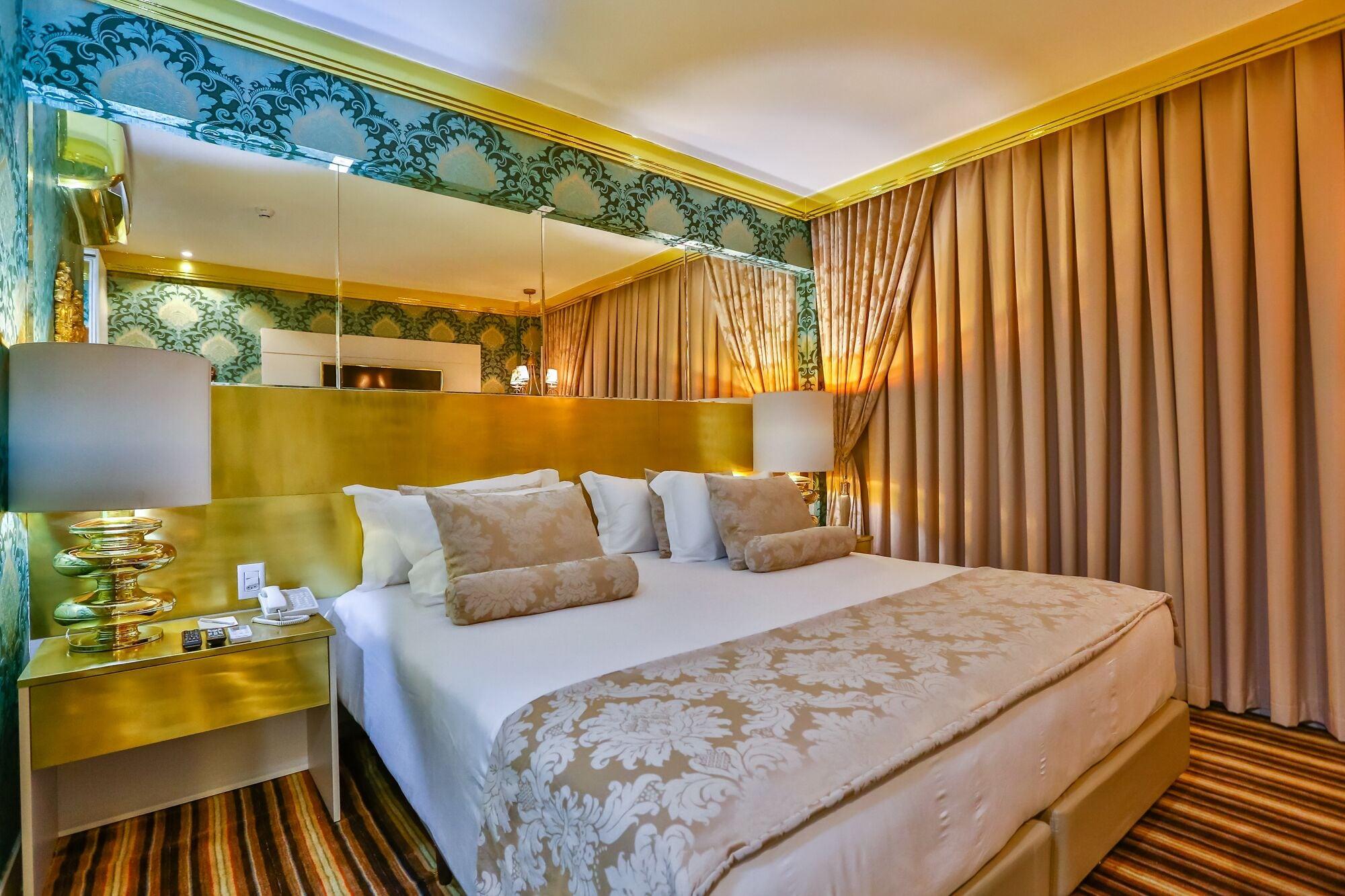 Golden Lis Hotel Boutique Goiânia Εξωτερικό φωτογραφία A bedroom at the hotel