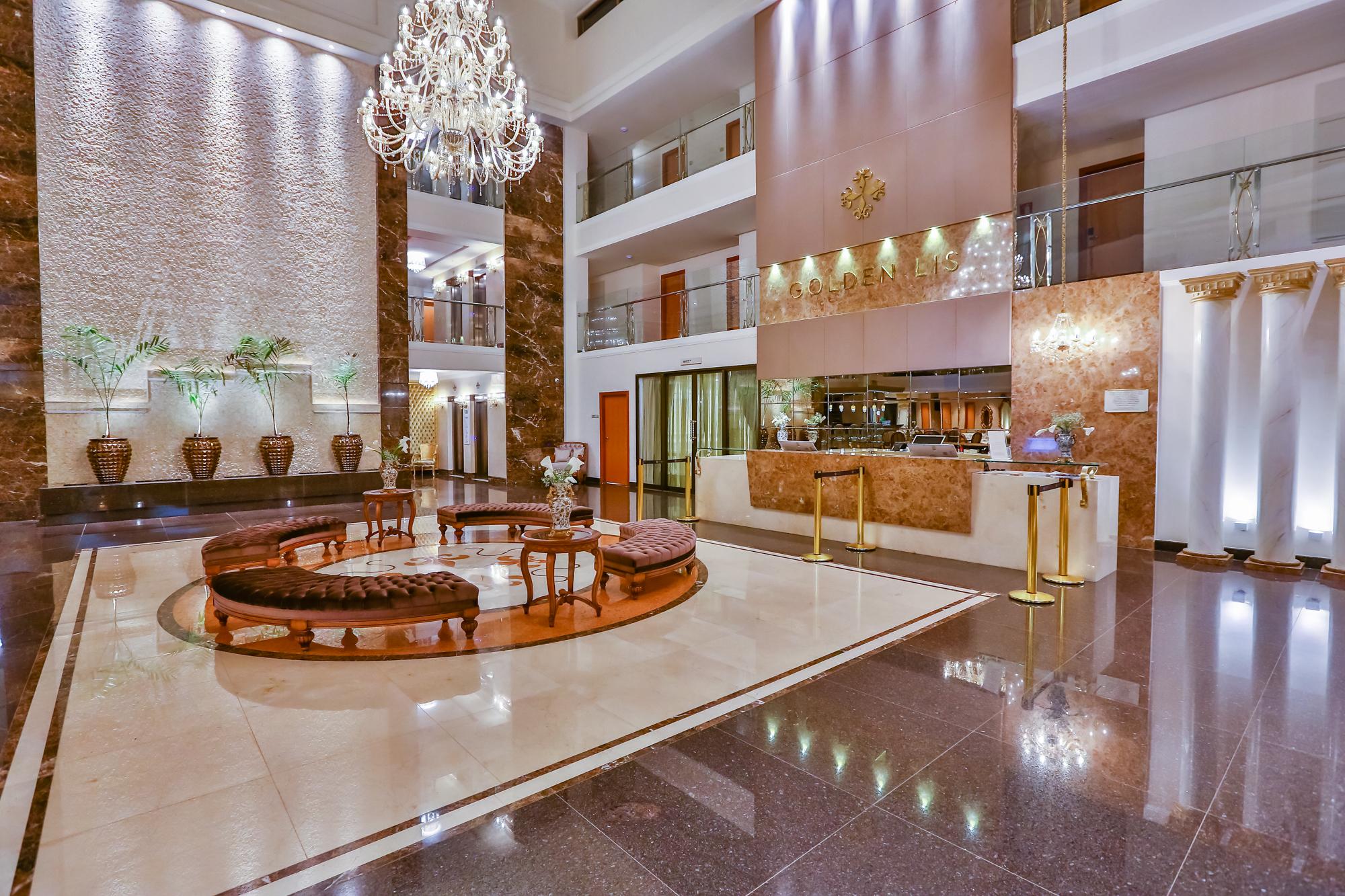 Golden Lis Hotel Boutique Goiânia Εξωτερικό φωτογραφία Lobby