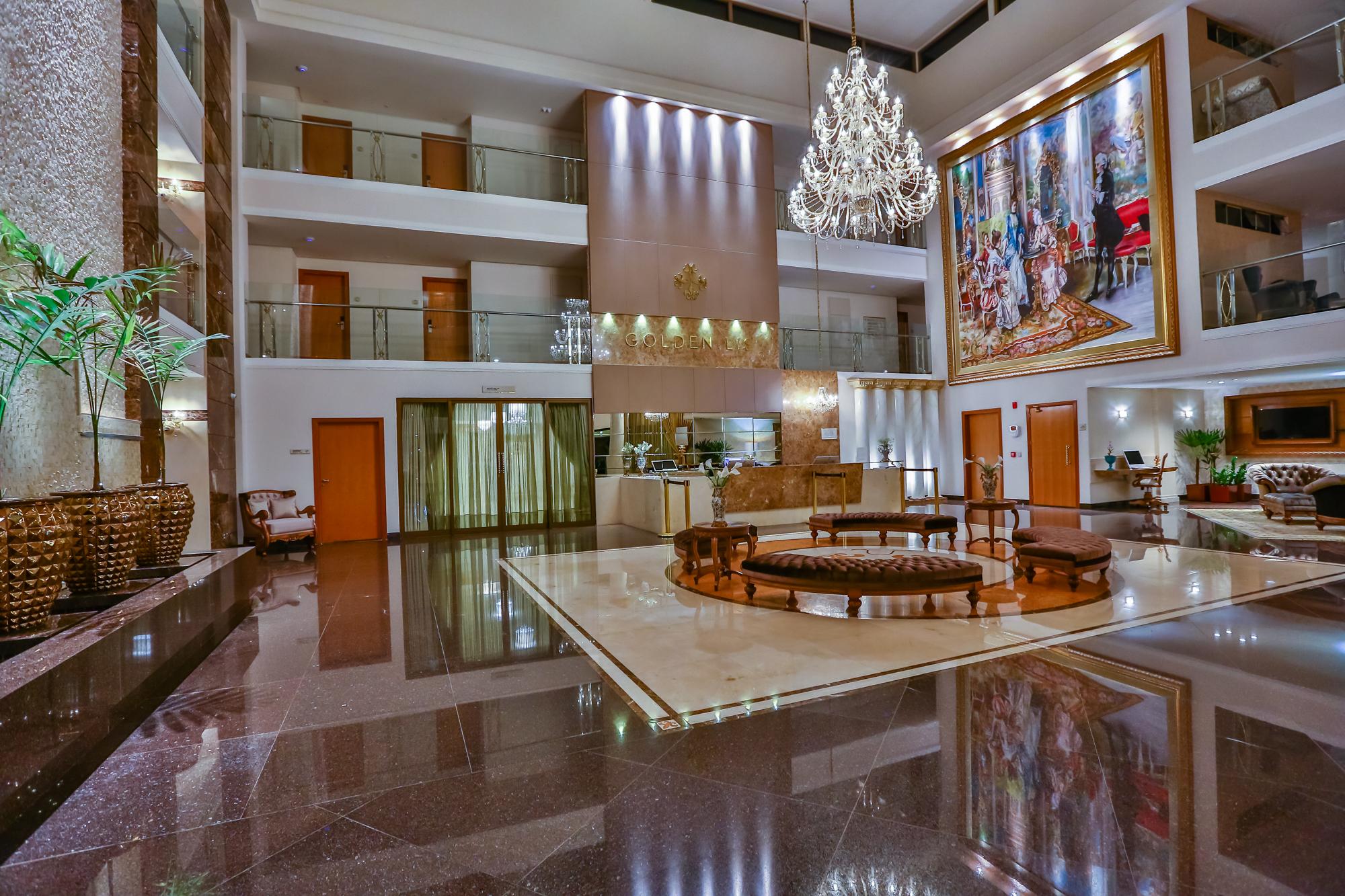 Golden Lis Hotel Boutique Goiânia Εξωτερικό φωτογραφία Lobby