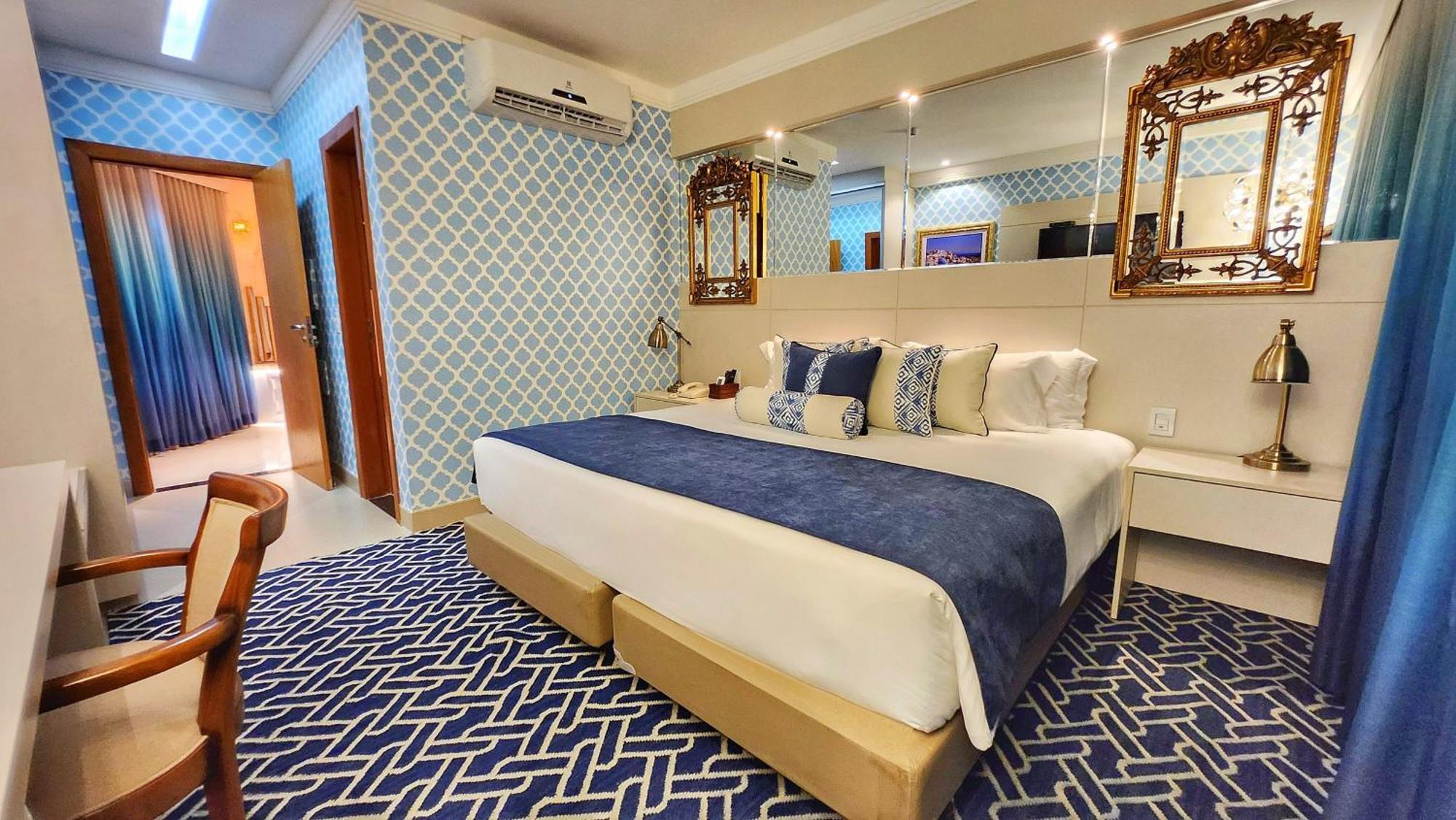 Golden Lis Hotel Boutique Goiânia Εξωτερικό φωτογραφία A bedroom at the hotel